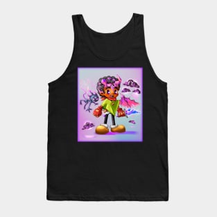 Little heroe with powers Tank Top